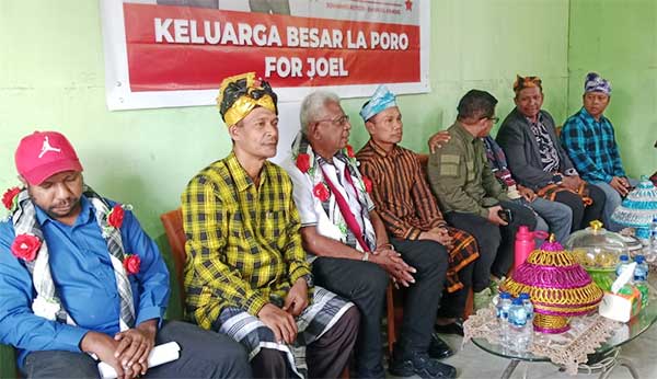 JOEL Keluarga Laporo dukung1