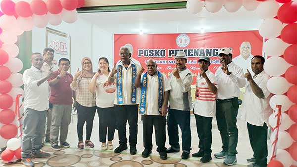 JOEL Moritari Nusratelu Beri Dukungan