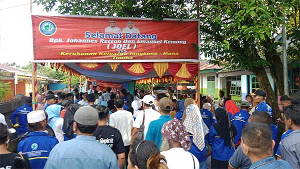 Didukung Penuh KKT-Muna Timika, Bukti JOEL Maju dengan Ketulusan Hati 2 JOEL Posko KKT Muna Timika3