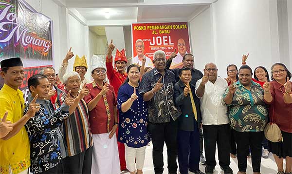 Pemilih Cerdas Solata Jalan Baru Dukung Penuh JOEL, Langsung Resmikan Posko 3 JOEL Solata Jalan Baru3