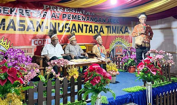 Suku Biak Nusantara Mimika Pastikan “Bungkus” Suara Untuk JOEL 3 JOEL Suku Biak Nusantara Mimika3