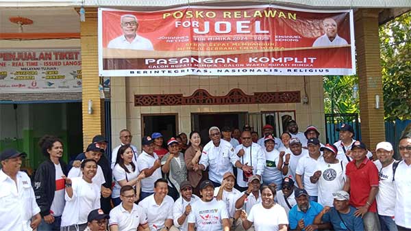 Mantan Karyawan LPMAK Dukung Penuh JOEL, Siap Beri Kemenangan 1 JOEL di dukung Mantan LPMAK