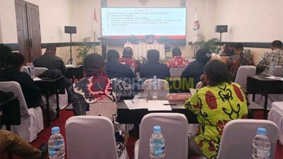 KPU PBD Gelar Rakor Bahas Kampanye Pilkada dan Pelaporan Dana Kampanye