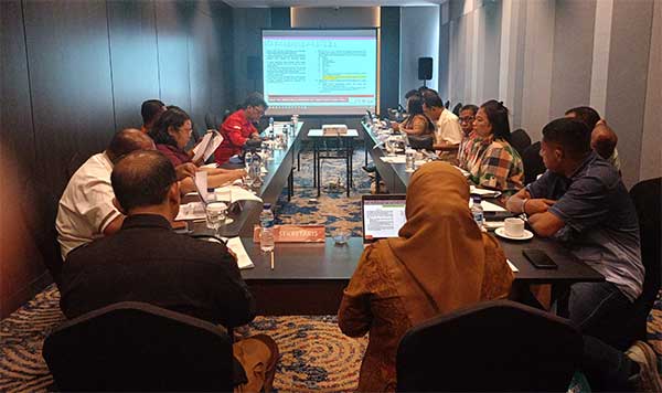 KPU PBD Gelar Rakor dgn 5 Tim Pemenangan