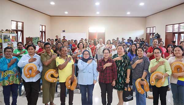 KPU PBD Sosialisasi Pemilih di GKI Bukit Sion