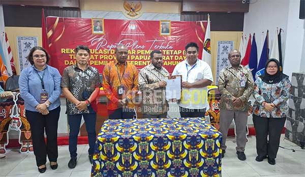 KPU PBD Tetapkan DPT