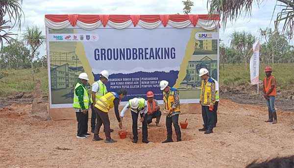 KemenPUPR Gorundbreaking Rusun ASN PPS PT