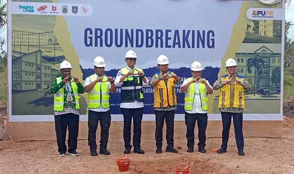 KemenPUPR Gorundbreaking Rusun ASN PPS PT2