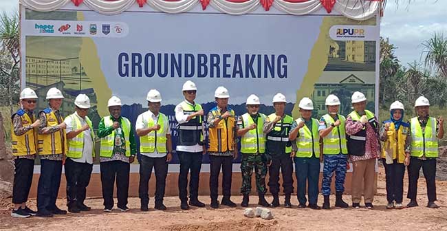 KemenPUPR Gorundbreaking Rusun ASN PPS PT3