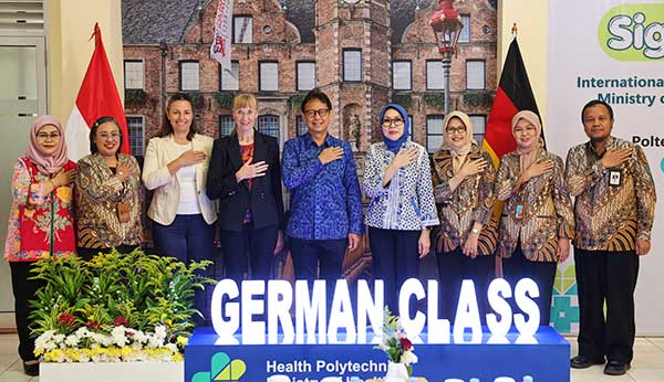 Kemenkes Buka Kelas Internasional Jerman di Poltekkes Medan dan Maluku 2 Kemenkes Buka Kls Internsl di Poltekes Medan Maluku2