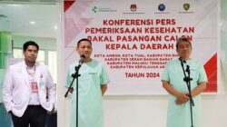 Tiba di RSUP Leimena Ambon, Rigan-Abukasim Mulai Jalani Tahapan Rikkes 15 MD Rigan Harjo U Abukasim Rikkes RSUP Leimena Ambon