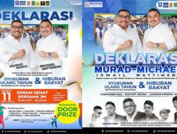 Besok Deklarasi Murad-Michael, Diramaikan Belasan Artis Nasional dan Lokal