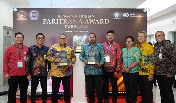 PBD Raih Paritrana Award Jamsostek