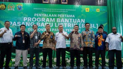 Harpelnas 2024, 229 RT Tak Mampu di Papua Tengah Kini Nikmati Listrik PLN