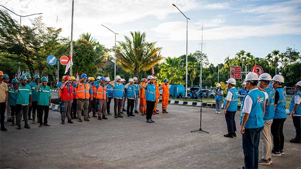 PLN Persiapan Kunjungan Paus ke Vanimo3