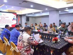 Pangkoarmada III Hadiri Ratas DESK Pilkada bersama MRP dan Forkominda PBD