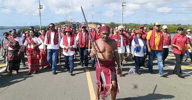 Paslon Barsih Bro Kota Larat