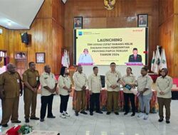 Pemprov Papua Tengah Launching Tim Gerak Cepat Kelola Barang Milik Daerah