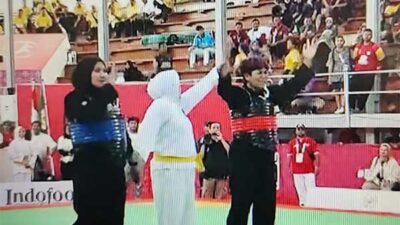 Tumbangkan Atlet Tuan Rumah, Pesilat PBD ke Semi Final PON XXI Aceh-Sumut