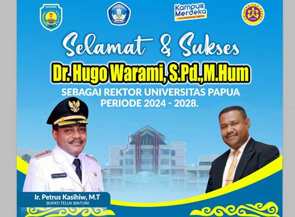 Piet Kasihiw Proficiat Rektor Unipa Terpilih