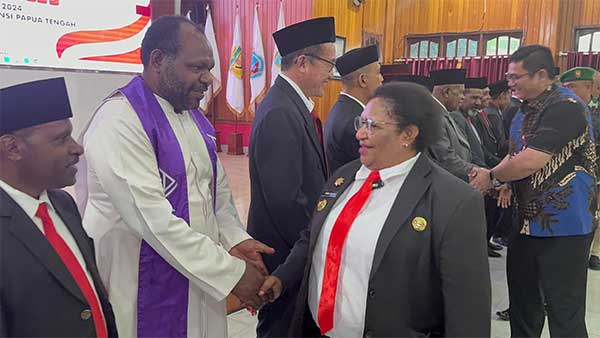 Pj Gub PT Lantik FKUB Papua Tengah