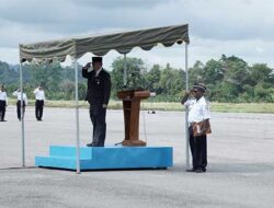 Peringati HARHUBNAS ke 53 Tahun, Pemprov Papua Tengah Gelar Upacara