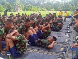 Jelang Tupdik, Siswa Dikmata Satdik 3 Kodiklatal Sorong Laksanakan Samapta Akhir