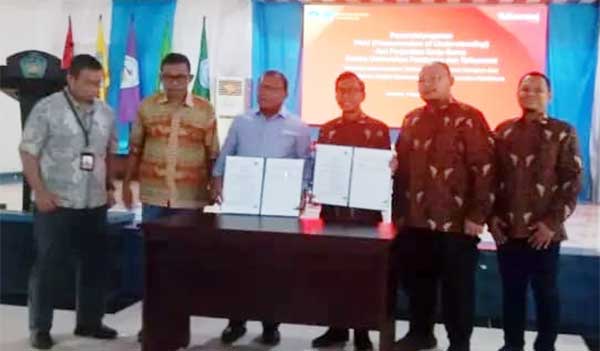 Telkomsel Unpatti Teken MoU