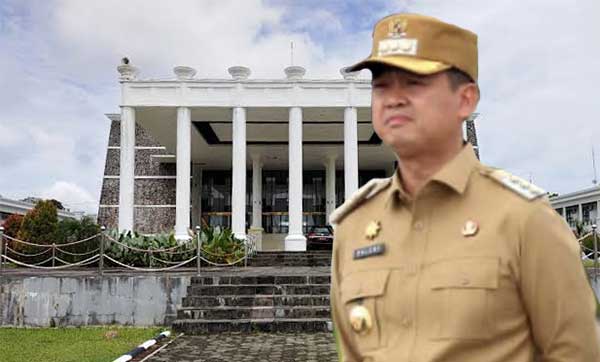 kantor Bupati Mimika Valentinus SS