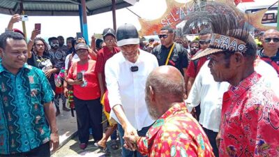 Hari Ini BTM Sapa Masyarakat di Danau Sentani, Yermias Bisai di Skouw