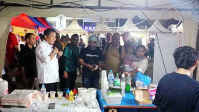 Hadiri Amboina Fair 2024, Bodewin Wattimena Borong Jajanan Puluhan UMKM