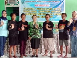 DP3AKB Biak Gelar Dapur Sehat Atasi Stunting di Kampung Berkualitas Sorido