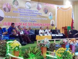 GPDP Gelar Temu Raya Peria di Momen Jubelium 50 Tahun di Biak