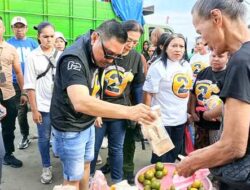 Belanja Masalah di Pasar Mardika, Cagub Maluku Ini Dengar Keluhan Para Pedagang