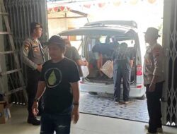 Polres Puncak Jaya Kawal Distribusi Logistik Pilkada 2024