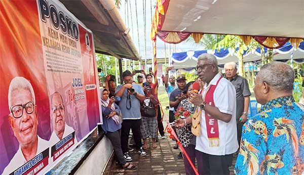 7 Posko Keluarga Besar Jayapura Siap Menangkan JOEL, Tegaskan 5 Poin Dukungan 1 JOEL 7 Posko Keluarga Besar Jayapura
