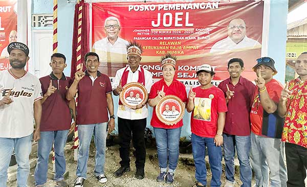 JOEL Keluarga Raja Ampat Dukung Penuh