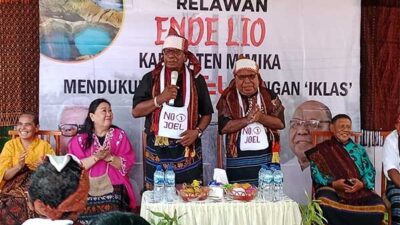 Dukung JOEL, Warga Ende Ingatkan Beri Prioritas ke 2 Suku Besar di Mimika
