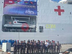 Kas Koarmada III Lepas Satgas Port Visit Task Force South Pasific 2024