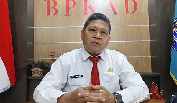 Kepala BPKAD Baik Numfor Gunadi