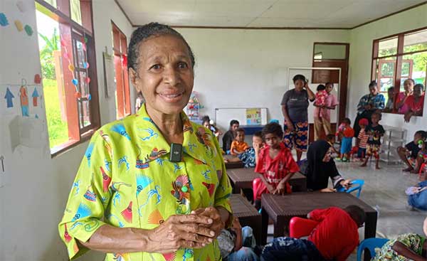 Kilang Kasim Kampung Klayas Kepala PAUD Tulip