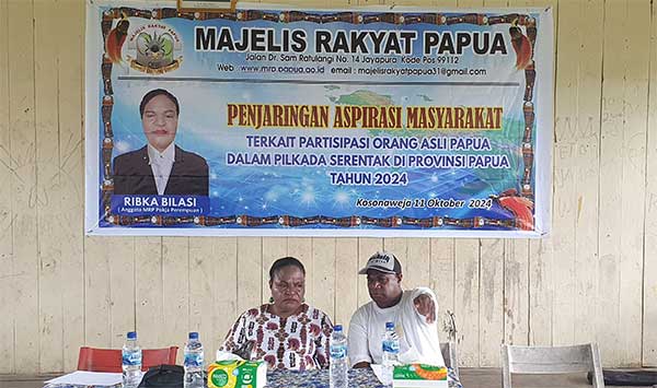 MRP Jaring Aspirasi OAP Ikut Pilkada