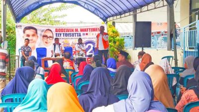 Sosialisasi Pemenangan di Waiheru : Paslon BETA Layak Pimpin Kota Ambon