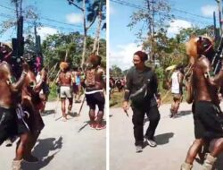 Pendukung Diduga Bawa Senpi saat Kampanye Paslon di Mimika, Polisi Turun Tangan