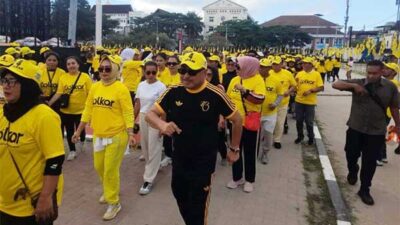 BMW Senam Bersama Partai Golkar