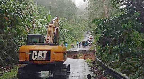 BPJN Maluku Gercep Tangani Jalan Ruas Sp. Waipia – Saleman