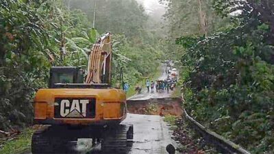 BPJN Maluku Gercep Tangani Jalan Ruas Sp. Waipia – Saleman