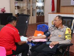 Bidhumas Polda Papua Gelar Donor Darah Jelang HUT Polri ke-73