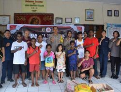 Humas Polda Papua Gelar Baksos Peringati Jadi Humas Polri ke-73