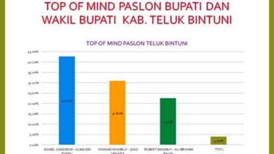 Survey Ketiga LP3N : Paslon DAMAI Tetap Unggul di Pilkada Teluk Bintuni